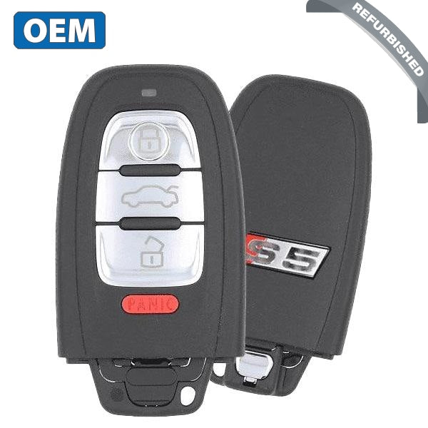 2008-2017 Audi S5 / 4-Button Smart Key 8T0.959.754.s Iyzfbsb802 (Oem Refurb) 2008-2017 Audi S5 / 4-Button Smart Key 8T0.959.754.s Iyzfbsb802 (Oem Refurb)