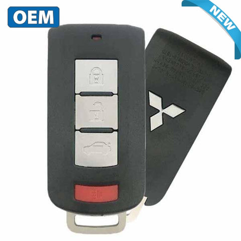 2008-2017 Mitsubishi Lancer / 4-Button Smart Key / PN: 8637A228 / OUC644M-KEY-N (OEM) - UHS Hardware 2008-2017 Mitsubishi Lancer / 4-Button Smart Key / PN: 8637A228 / OUC644M-KEY-N (OEM) - UHS Hardware