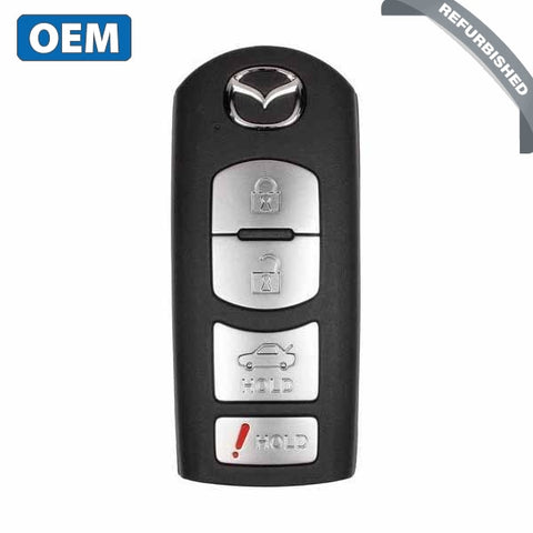 2009-2013 Mazda / 4-Button Smart Key / PN: GSYL675RY / KR55WK49383 (OEM) - UHS Hardware 2009-2013 Mazda / 4-Button Smart Key / PN: GSYL675RY / KR55WK49383 (OEM) - UHS Hardware