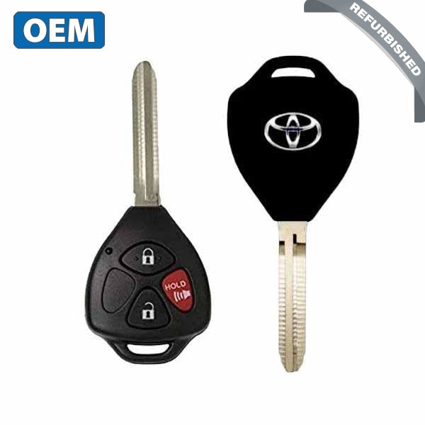 2009-2016 Toyota Venza Matrix / 3-Button Remote Head Key / PN: 89070-02640 / GQ4-29T (G Chip) (OEM) - UHS Hardware 2009-2016 Toyota Venza Matrix / 3-Button Remote Head Key / PN: 89070-02640 / GQ4-29T (G Chip) (OEM) - UHS Hardware