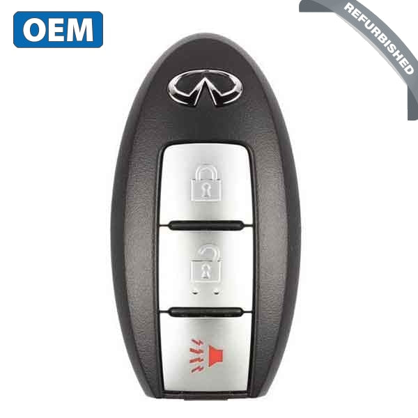 2009-2017 Infiniti Fx35 Fx50 Ex35 Qx50 / 3-Button Smart Key Pn: 285E3-1Ba7A Kr55Wk49622 (Oem Refurb) 2009-2017 Infiniti Fx35 Fx50 Ex35 Qx50 / 3-Button Smart Key Pn: 285E3-1Ba7A Kr55Wk49622 (Oem Refurb)