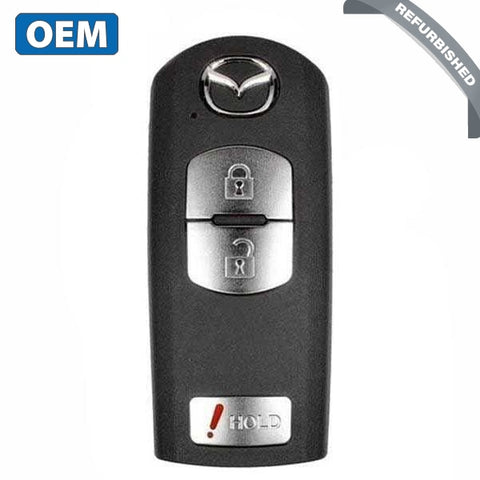 2010-2013 Mazda 3 / 3-Button Smart Key / PN: BCY1-67-5RY / WAZX1T768SKE11A03 (OEM Refurb) - UHS Hardware 2010-2013 Mazda 3 / 3-Button Smart Key / PN: BCY1-67-5RY / WAZX1T768SKE11A03 (OEM Refurb) - UHS Hardware