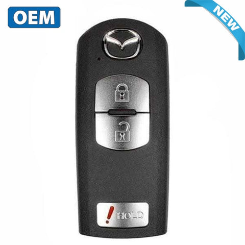 2010-2015 Mazda CX-7 CX-9 / 3-Button Smart Key / PN: EHY5-67-5RYA / WAZX1T763SKE11A04 (OEM) - UHS Hardware 2010-2015 Mazda CX-7 CX-9 / 3-Button Smart Key / PN: EHY5-67-5RYA / WAZX1T763SKE11A04 (OEM) - UHS Hardware
