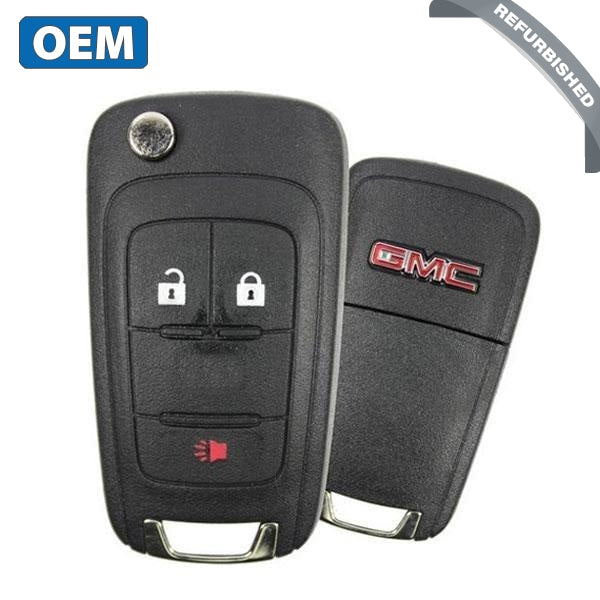 2010-2019 Gmc Terrain / 3-Button Flip Key Pn: 5913596 Oht01060512 (Oem) 2010-2019 Gmc Terrain / 3-Button Flip Key Pn: 5913596 Oht01060512 (Oem)