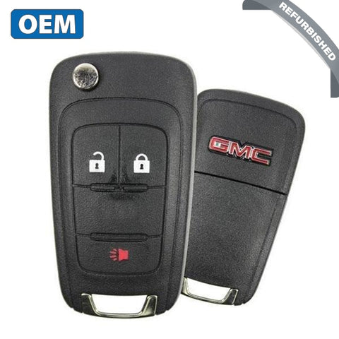 2010-2019 Gmc Terrain / 3-Button Flip Key Pn: 5913596 Oht01060512 (Oem) 2010-2019 Gmc Terrain / 3-Button Flip Key Pn: 5913596 Oht01060512 (Oem)