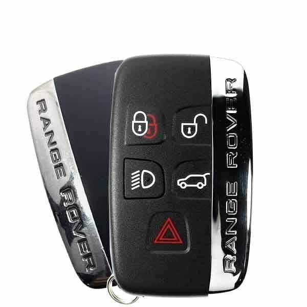 2010 - 2020 Land Rover Range Rover Evoque Sport / 5-Button Smart Key / PN: BJ32-15K601-AB / KOBJTF10A (OEM Refurb) - UHS Hardware 2010 - 2020 Land Rover Range Rover Evoque Sport / 5-Button Smart Key / PN: BJ32-15K601-AB / KOBJTF10A (OEM Refurb) - UHS Hardware