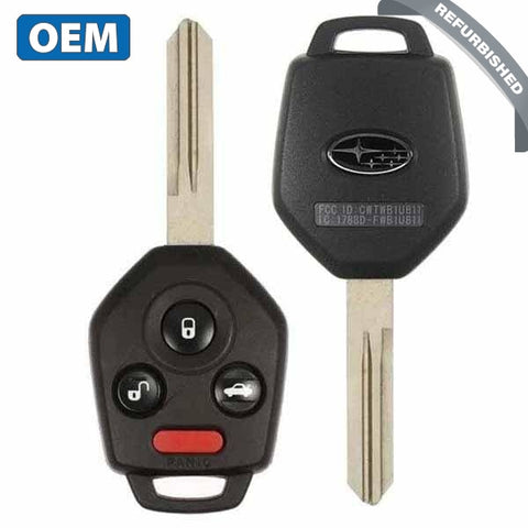 2011-2014 Subaru Tribeca / 4-Button Remote Head Key / PN: 57497-XA20A / CWTWB1U811 / 4D 62 Chip (OEM) - UHS Hardware 2011-2014 Subaru Tribeca / 4-Button Remote Head Key / PN: 57497-XA20A / CWTWB1U811 / 4D 62 Chip (OEM) - UHS Hardware
