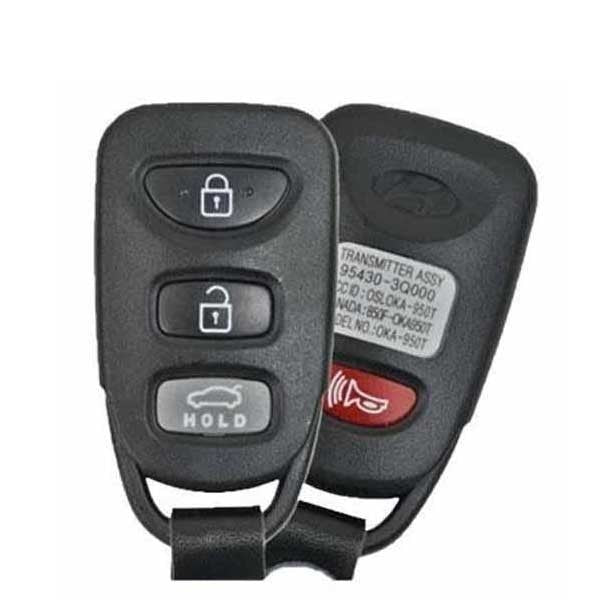 2011-2015 Hyundai Sonata / 4-Button Keyless Entry Remote / PN: 95430-3Q000 / OSLOKA-950T (OEM) - UHS Hardware 2011-2015 Hyundai Sonata / 4-Button Keyless Entry Remote / PN: 95430-3Q000 / OSLOKA-950T (OEM) - UHS Hardware
