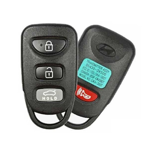 2011-2016 Hyundai Elantra Sedan / 4-Button Keyless Entry Remote / PN: 95430-3X501 / OSLOKA-360T (OEM) - UHS Hardware 2011-2016 Hyundai Elantra Sedan / 4-Button Keyless Entry Remote / PN: 95430-3X501 / OSLOKA-360T (OEM) - UHS Hardware