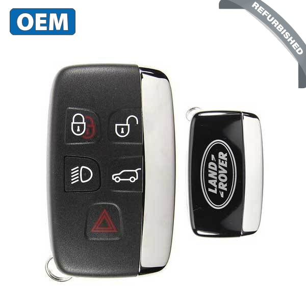 2012-2018 Land Rover/ 5-Button Smart Key / PN: CH22-15K601-AB/ KOBJTF10A (OEM Refurb) - UHS Hardware 2012-2018 Land Rover/ 5-Button Smart Key / PN: CH22-15K601-AB/ KOBJTF10A (OEM Refurb) - UHS Hardware