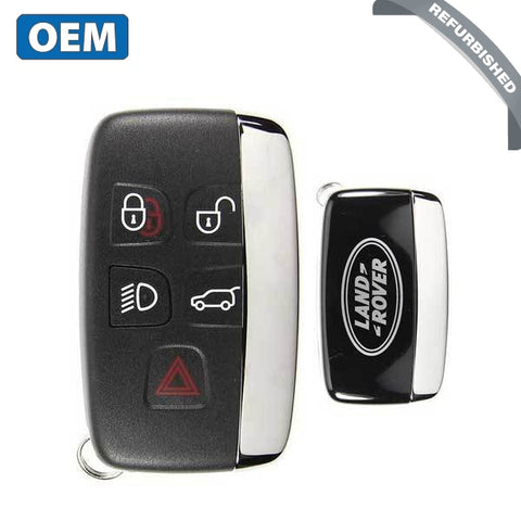 2012-2018 Land Rover/ 5-Button Smart Key / PN: CH22-15K601-AB/ KOBJTF10A (OEM Refurb) - UHS Hardware 2012-2018 Land Rover/ 5-Button Smart Key / PN: CH22-15K601-AB/ KOBJTF10A (OEM Refurb) - UHS Hardware