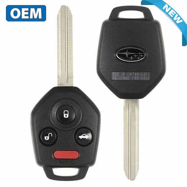 2012-2019 Subaru / 4-Button Remote Head Key / PN: 57497-FJ021 / CWTWB1U811 / G Chip 80 Bit (OEM) - UHS Hardware 2012-2019 Subaru / 4-Button Remote Head Key / PN: 57497-FJ021 / CWTWB1U811 / G Chip 80 Bit (OEM) - UHS Hardware