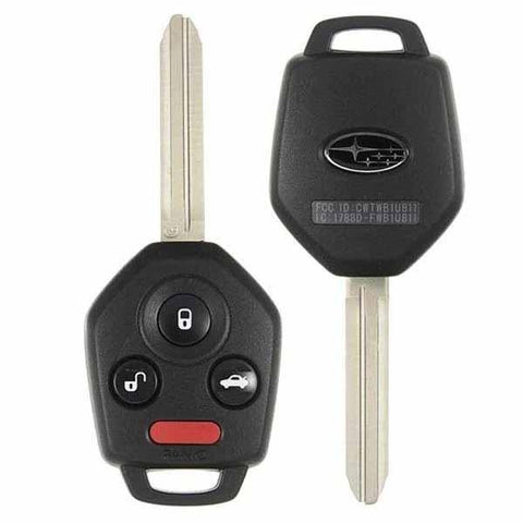 2012-2019 Subaru / 4-Button Remote Head Key / PN: 57497 FJ230 / CWTWB1U811 / G Chip 80 Bit (OEM) - UHS Hardware 2012-2019 Subaru / 4-Button Remote Head Key / PN: 57497 FJ230 / CWTWB1U811 / G Chip 80 Bit (OEM) - UHS Hardware