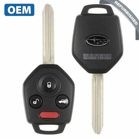 2012-2019 Subaru / 4-Button Remote Head Key / PN: 57497 FJ230 / CWTWB1U811 / G Chip 80 Bit (OEM) - UHS Hardware 2012-2019 Subaru / 4-Button Remote Head Key / PN: 57497 FJ230 / CWTWB1U811 / G Chip 80 Bit (OEM) - UHS Hardware