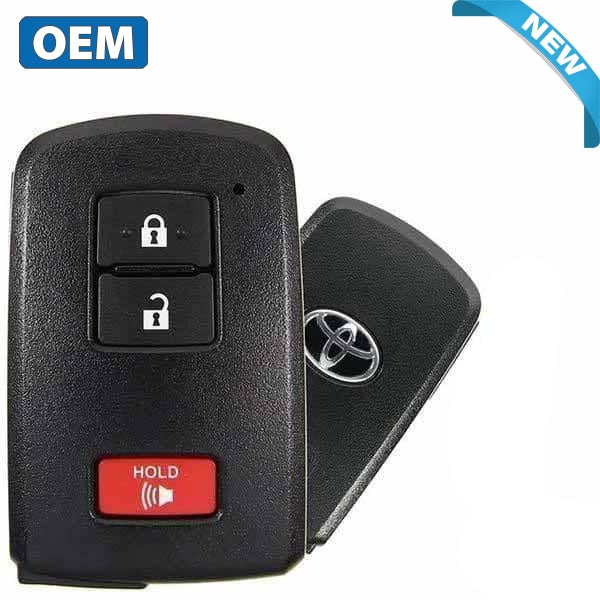 2012-2019 Toyota Prius RAV4 / 3- Button Smart Key / PN: 89904-52290 / HYQ14FBA (G Board 0020) (OEM) - UHS Hardware 2012-2019 Toyota Prius RAV4 / 3- Button Smart Key / PN: 89904-52290 / HYQ14FBA (G Board 0020) (OEM) - UHS Hardware