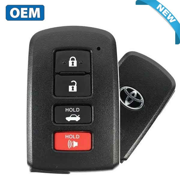 2012-2020 Toyota / 4-Button Smart Key / PN: 89904-06140 / HYQ14FBA-0020 (OEM) - UHS Hardware 2012-2020 Toyota / 4-Button Smart Key / PN: 89904-06140 / HYQ14FBA-0020 (OEM) - UHS Hardware