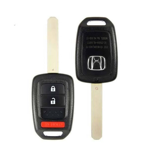 2013-2014 Honda Cr-V Crosstour / 3-Button Remote Head Key Pn: 35118-Ty4-A00 Mlbhlik6-1T (Oem) 2013-2014 Honda Cr-V Crosstour / 3-Button Remote Head Key Pn: 35118-Ty4-A00 Mlbhlik6-1T (Oem)