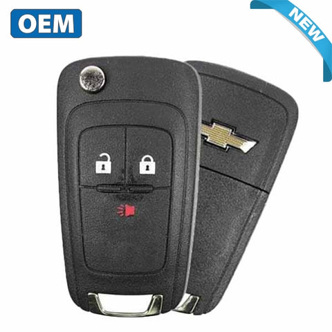 2013-2015 Chevrolet Spark / 3-Button Flip Key / PN: 95233524 / A2GM3AFUS03 (OEM) - UHS Hardware 2013-2015 Chevrolet Spark / 3-Button Flip Key / PN: 95233524 / A2GM3AFUS03 (OEM) - UHS Hardware