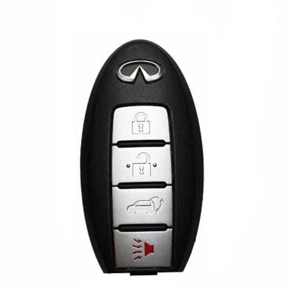 2013-2016 Infiniti JX35 QX60 / 4-Button Smart Key / PN: 285E3-9NB4A / KR5S180144014 / IC 014 (OEM) - UHS Hardware 2013-2016 Infiniti JX35 QX60 / 4-Button Smart Key / PN: 285E3-9NB4A / KR5S180144014 / IC 014 (OEM) - UHS Hardware