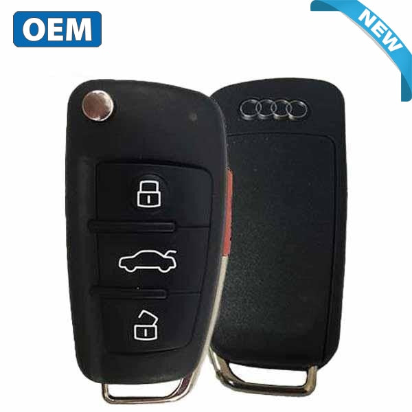 2013-2017 Audi A3 / 4-Button Flip Key Pn: 8V0 837 220 E Nbgfs12P71 - Mqb (Oem) 2013-2017 Audi A3 / 4-Button Flip Key Pn: 8V0 837 220 E Nbgfs12P71 - Mqb (Oem)