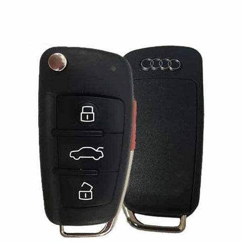 2013-2017 Audi A3 / 4-Button Flip Key Pn: 8V0 837 220 E Nbgfs12P71 - Mqb (Oem) 2013-2017 Audi A3 / 4-Button Flip Key Pn: 8V0 837 220 E Nbgfs12P71 - Mqb (Oem)