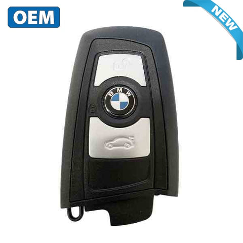 2013-2018 BMW 7 / 5 / 3 Series / 3-Button Smart Key / YGOHUF5767 / FEM / 433 Mhz - Black Trim (OEM) - UHS Hardware 2013-2018 BMW 7 / 5 / 3 Series / 3-Button Smart Key / YGOHUF5767 / FEM / 433 Mhz - Black Trim (OEM) - UHS Hardware