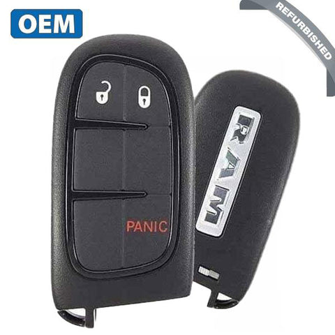 2013-2018 Dodge Ram / 3-Button Smart Key / PN: 56046954AG / GQ4-54T (OEM Refurb) - UHS Hardware 2013-2018 Dodge Ram / 3-Button Smart Key / PN: 56046954AG / GQ4-54T (OEM Refurb) - UHS Hardware
