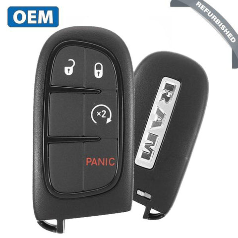 2013-2018 Dodge Ram / 4-Button Smart Key / PN: 56046956AA / GQ4-54T (OEM Refurb) - UHS Hardware 2013-2018 Dodge Ram / 4-Button Smart Key / PN: 56046956AA / GQ4-54T (OEM Refurb) - UHS Hardware