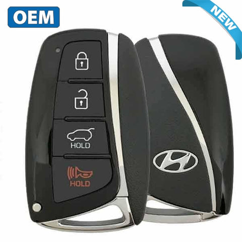 2013-2018 Hyundai Santa Fe / 4-Button Smart Key W/ Hatch Pn: 95440-4Z200 Sy5Dmfna04 (Oem) 2013-2018 Hyundai Santa Fe / 4-Button Smart Key W/ Hatch Pn: 95440-4Z200 Sy5Dmfna04 (Oem)