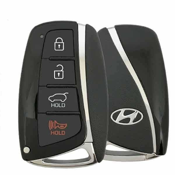 2013-2018 Hyundai Santa Fe / 4-Button Smart Key W/ Hatch Pn: 95440-4Z200 Sy5Dmfna04 (Oem) 2013-2018 Hyundai Santa Fe / 4-Button Smart Key W/ Hatch Pn: 95440-4Z200 Sy5Dmfna04 (Oem)