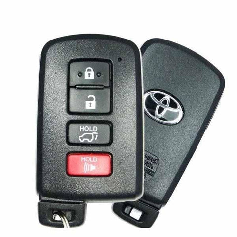 2013-2018 Toyota RAV4 / 4-Button Smart Key / PN: 89904-0R080 / HYQ14FBA / 0020 (OEM) - UHS Hardware 2013-2018 Toyota RAV4 / 4-Button Smart Key / PN: 89904-0R080 / HYQ14FBA / 0020 (OEM) - UHS Hardware