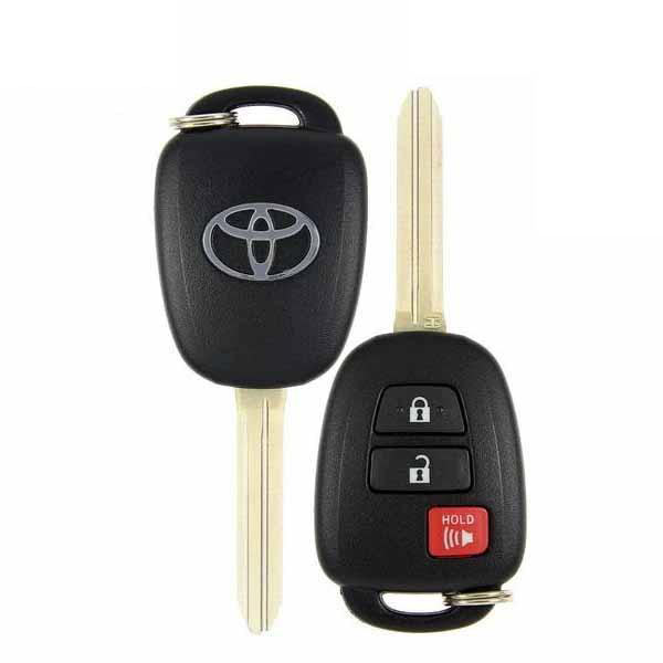 2013-2019 Toyota / 3-Button Remote Head / PN: 89070-0R120 / GQ4-52T (H Chip) (OEM) - UHS Hardware