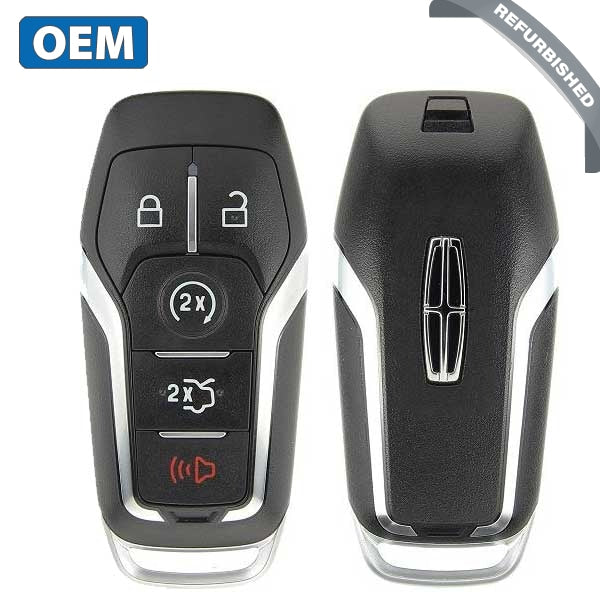 2013 - 2020 Lincoln / 5-Button Smart Key / PN:164-R7991 / M3N-A2C31243300 (OEM Refurb) - UHS Hardware 2013 - 2020 Lincoln / 5-Button Smart Key / PN:164-R7991 / M3N-A2C31243300 (OEM Refurb) - UHS Hardware