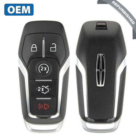 2013 - 2020 Lincoln / 5-Button Smart Key / PN:164-R7991 / M3N-A2C31243300 (OEM Refurb) - UHS Hardware 2013 - 2020 Lincoln / 5-Button Smart Key / PN:164-R7991 / M3N-A2C31243300 (OEM Refurb) - UHS Hardware
