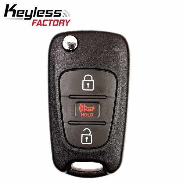 2012-2013 Kia Sportage / 3-Button Flip Key / PN: 95430-3W701 / NYOSEKSAM11ATX (RFK-KIA-017) - UHS Hardware 2012-2013 Kia Sportage / 3-Button Flip Key / PN: 95430-3W701 / NYOSEKSAM11ATX (RFK-KIA-017) - UHS Hardware