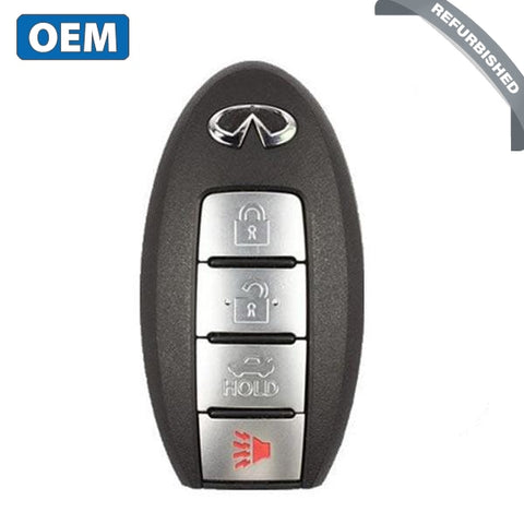 2014-2016 Infiniti Q50 / 4-Button Prox Smart Key Pn: 285E3-4Hd0C Kr5S180144203 (Oem Refurb) 2014-2016 Infiniti Q50 / 4-Button Prox Smart Key Pn: 285E3-4Hd0C Kr5S180144203 (Oem Refurb)