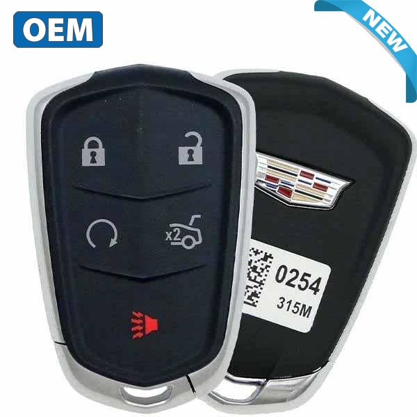 2014-2019 Cadillac ATS CTS XTS / 5-Button Key Smart Key / PN: 13580811 / HYQ2AB (OEM) - UHS Hardware 2014-2019 Cadillac ATS CTS XTS / 5-Button Key Smart Key / PN: 13580811 / HYQ2AB (OEM) - UHS Hardware