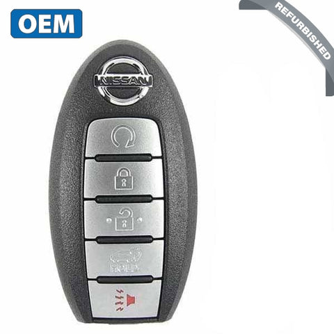 2014-2019 Nissan Murano Pathfinder / 5-Button Smart Key w/ Hatch / PN: 285E3-5AA5A / KR5S180144014 / IC 204 (OEM Refurb) - UHS Hardware 2014-2019 Nissan Murano Pathfinder / 5-Button Smart Key w/ Hatch / PN: 285E3-5AA5A / KR5S180144014 / IC 204 (OEM Refurb) - UHS Hardware