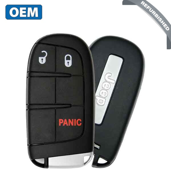 2014-2021 Jeep Grand Cherokee / 3-Button Smart Key / PN: 68143502AB / M3N40821302 (OEM) - UHS Hardware 2014-2021 Jeep Grand Cherokee / 3-Button Smart Key / PN: 68143502AB / M3N40821302 (OEM) - UHS Hardware