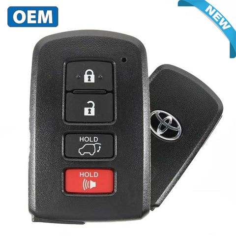 2014-2021 Toyota Highlander Sequoia / 4-Button Smart Key Pn: 89904-0E121 Hyq14Fba-2110 (Oem) 2014-2021 Toyota Highlander Sequoia / 4-Button Smart Key Pn: 89904-0E121 Hyq14Fba-2110 (Oem)