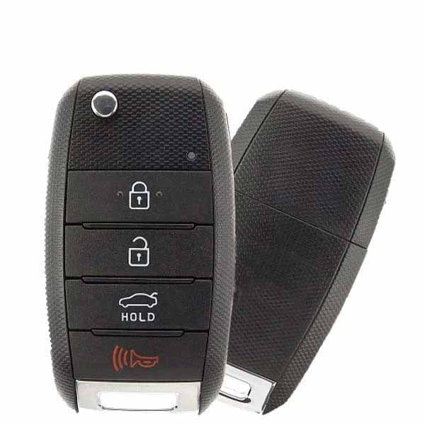 2014-2017 Kia Rio / 4-Button Flip Key / PN: 95430-1W023 / TQ8-RKE3F05 (RFK-KIA-13A) - UHS Hardware 2014-2017 Kia Rio / 4-Button Flip Key / PN: 95430-1W023 / TQ8-RKE3F05 (RFK-KIA-13A) - UHS Hardware