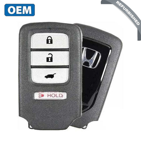 2015-2016 Honda Cr-V / 4-Button Smart Key Pn: 72147-T0A-A11 Acj932Hk1210A (Oem Refurb) 2015-2016 Honda Cr-V / 4-Button Smart Key Pn: 72147-T0A-A11 Acj932Hk1210A (Oem Refurb)