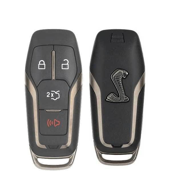 2015-2017 Ford Mustang / 4-Button Smart Key / PN: 164-R8143 / M3N-A2C31243800 (1 WAY) (OEM) - UHS Hardware 2015-2017 Ford Mustang / 4-Button Smart Key / PN: 164-R8143 / M3N-A2C31243800 (1 WAY) (OEM) - UHS Hardware