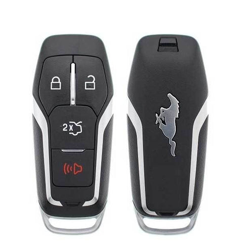 2015-2017 Ford Mustang / 4-Button Smart Key W/ Trunk Pn: 164-R8120 M3N-A2C31243800 (Oem) 2015-2017 Ford Mustang / 4-Button Smart Key W/ Trunk Pn: 164-R8120 M3N-A2C31243800 (Oem)