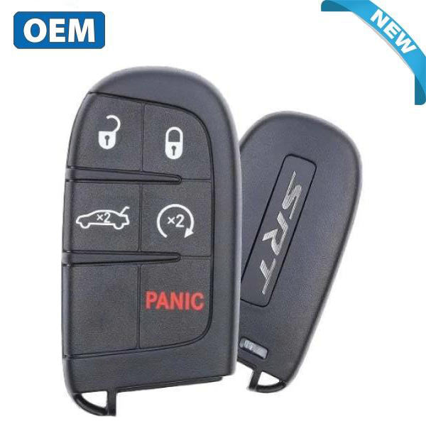 2015-2018 Dodge Charger Challenger 5-Button Smart Key PN: 68234957AA M3N-40821302 Hellcat Limited Power (OEM)