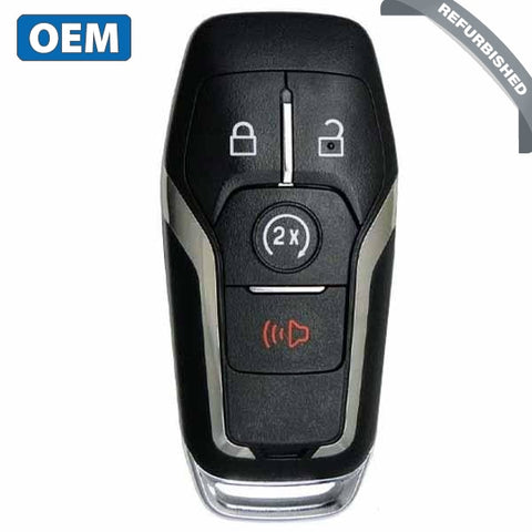 2015-2018 Lincoln MKC MKX / 4-Button Smart Key / PN: 164-R8108 / M3N-A2C31243300 (OEM Refurb) - UHS Hardware 2015-2018 Lincoln MKC MKX / 4-Button Smart Key / PN: 164-R8108 / M3N-A2C31243300 (OEM Refurb) - UHS Hardware