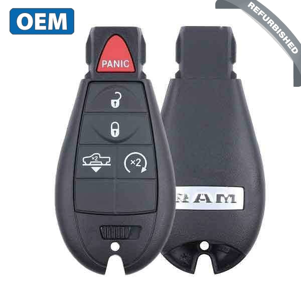 2015-2018 Ram / 5-Button Fobik / PN: 68159655AD / GQ4-53T(OEM) - UHS Hardware 2015-2018 Ram / 5-Button Fobik / PN: 68159655AD / GQ4-53T(OEM) - UHS Hardware