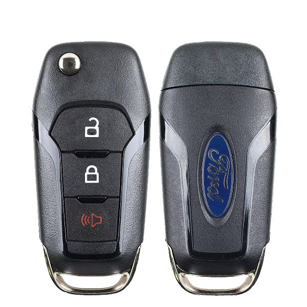 2015-2021 Ford / 3-Button Flip Key / PN: 164-R8130 / N5F-A08TAA (OEM) - UHS Hardware 2015-2021 Ford / 3-Button Flip Key / PN: 164-R8130 / N5F-A08TAA (OEM) - UHS Hardware