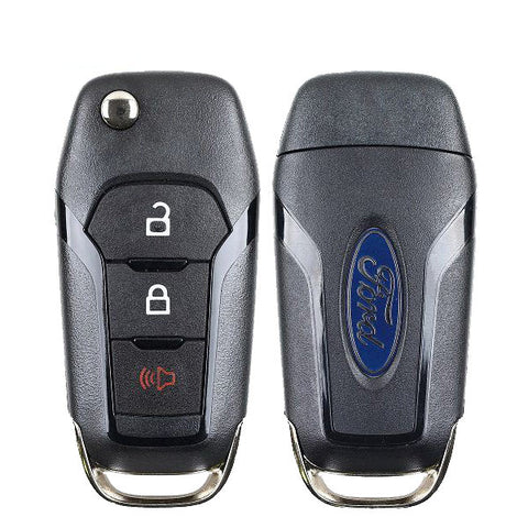 2015-2021 Ford / 3-Button Flip Key / PN: 164-R8130 / N5F-A08TAA (OEM) - UHS Hardware 2015-2021 Ford / 3-Button Flip Key / PN: 164-R8130 / N5F-A08TAA (OEM) - UHS Hardware