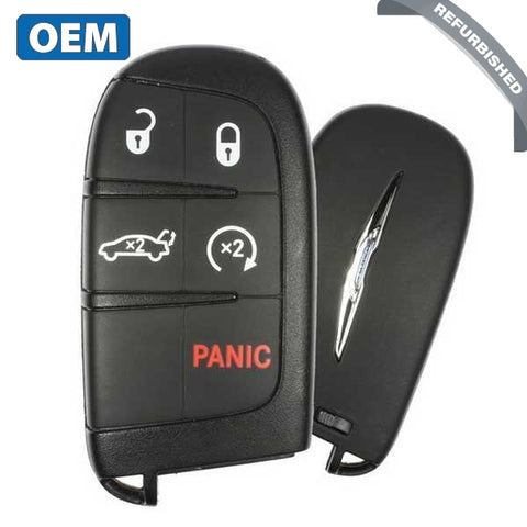 2015-2019 Chrysler 200 300 / 5-Button Smart Key / PN: 68155687AA / M3M-40821302 (OEM) - UHS Hardware 2015-2019 Chrysler 200 300 / 5-Button Smart Key / PN: 68155687AA / M3M-40821302 (OEM) - UHS Hardware